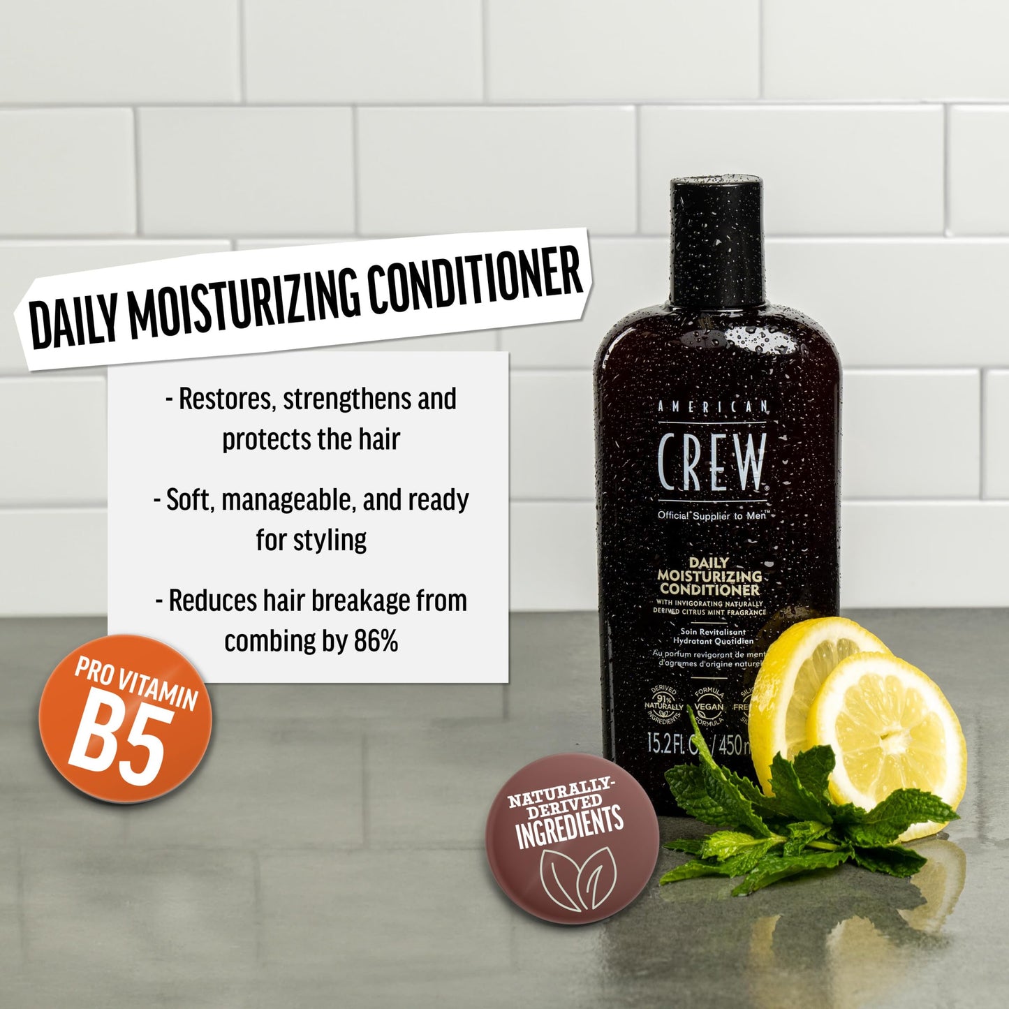 American Crew Daily Moisturizing Conditioner 15.2 Oz