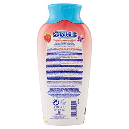 Paglieri  SapoNello Shampoo, Moisturizing Shower and Hair Gel   8.45 fl oz