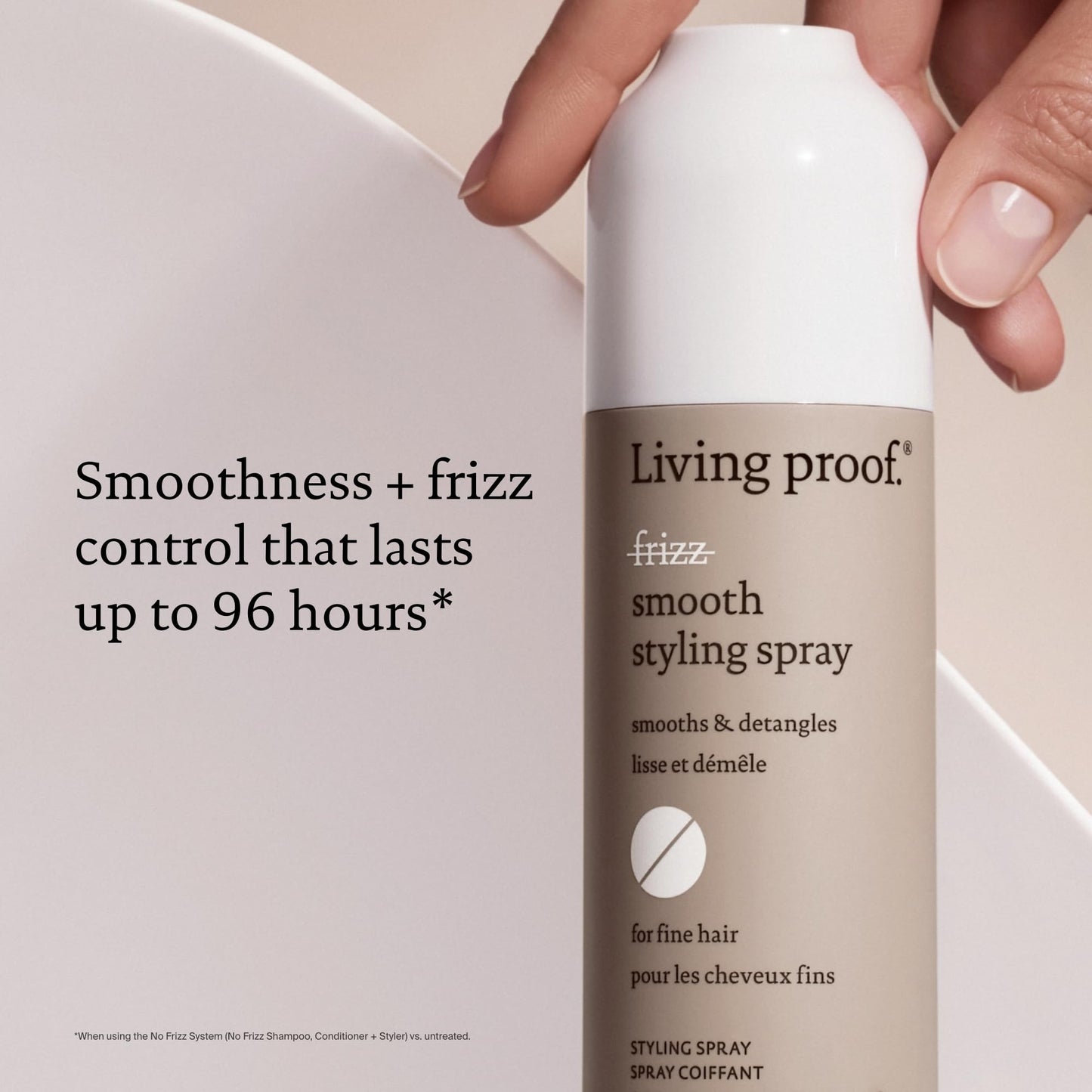 Living Proof No Frizz Smooth Styling Spray by Living Proof, 6.7oz Styling Spray