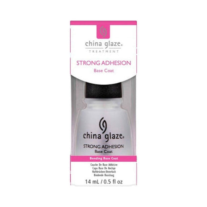 china glaze STRONG ADHESION Base Coat, Secures Nail Laquer .5 fl oz