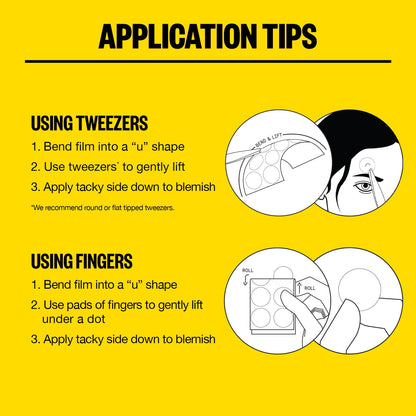 Peace Out ACNE DAY DOT - 40 Sheer Acne Healing Dots