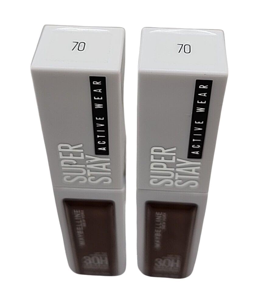 Maybelline Super Stay Longwear Liquid Concealer, Full Coverage, 70, 0.33 fl oz