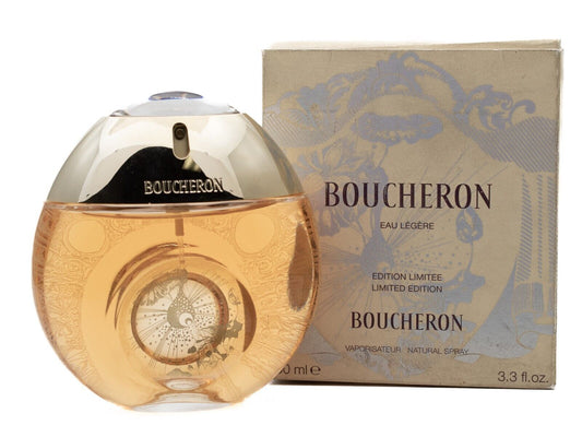 Boucheron EAU LEGERE Limited Edition Natural Spray 3.3 fl oz (damaged box)