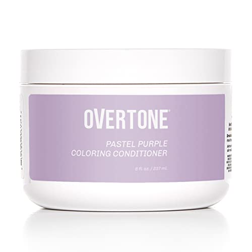 Overtone PASTEL PURPLE Coloring Conditioner  For All Hair Types  8 fl oz