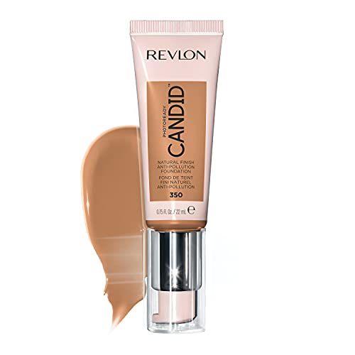 Revlon Photoready CANDID Natural Finish Foundation, 350 Natural Tan  .75 fl oz