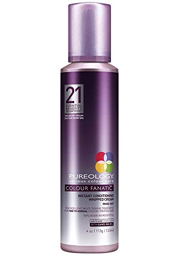 Pureology COLOUR FANATIC Instant Conditioning Whipped Cream for Fine to Normalfor Color Treated Hair  4oz