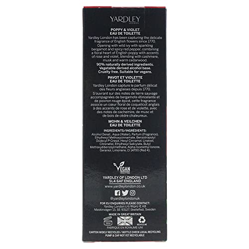 Yardley London English Lavender EDT/Eau de Toilette Perfume