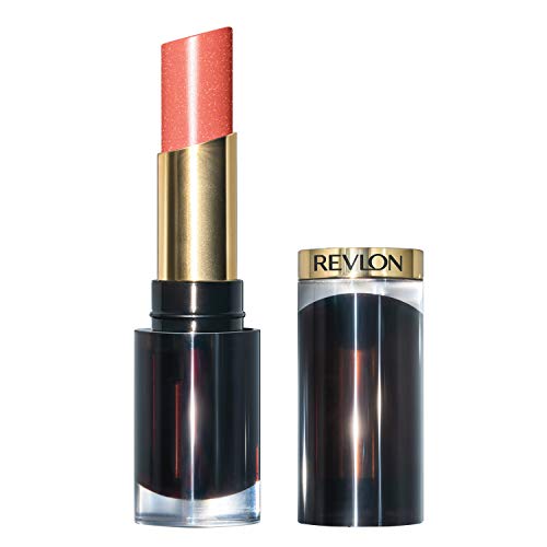REVLON Lipstick, Super Lustrous Glass Shine Lipstick, High Shine Lipcolor with Moisturizing Creamy Formula, Infused with Hyaluronic Acid, Aloe and Rose Quartz