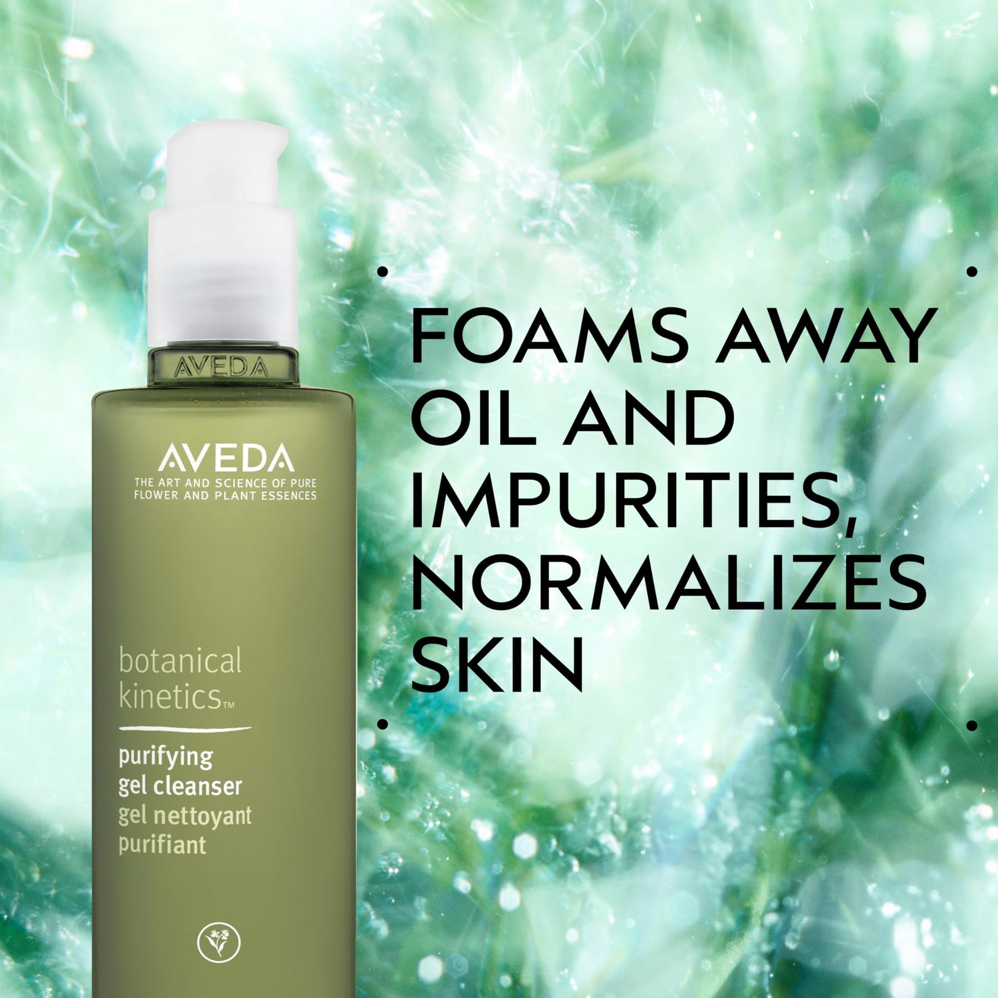 Aveda Botanical Kinetics Purifying Gel Cleanser, 16.9 Oz