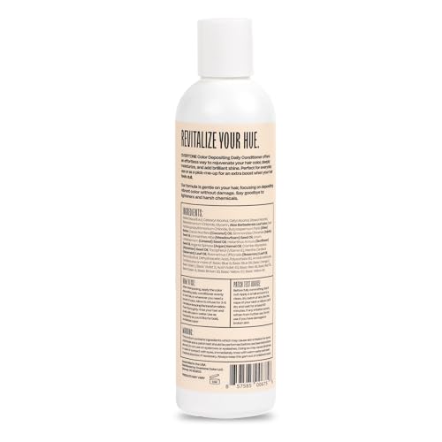 Overtone Daily Color Depositing Conditioner: 8oz , Extreme Silver
