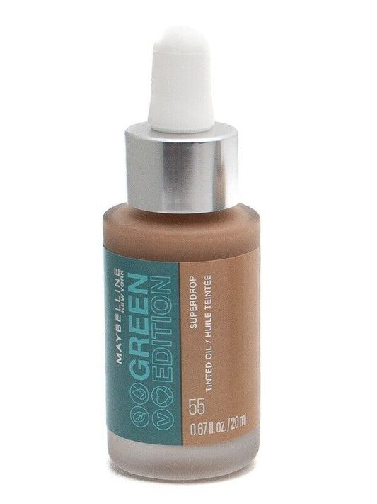 Maybelline GREEN EDITION Superdrop Tinted Oil #55,  .067 fl oz