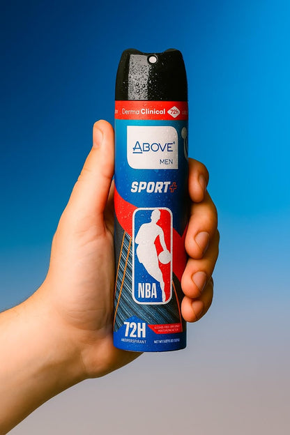 ABOVE NBA MEN SPORT PLUS ANTIPERSPIRANT DEODORANT 72H SPRAY