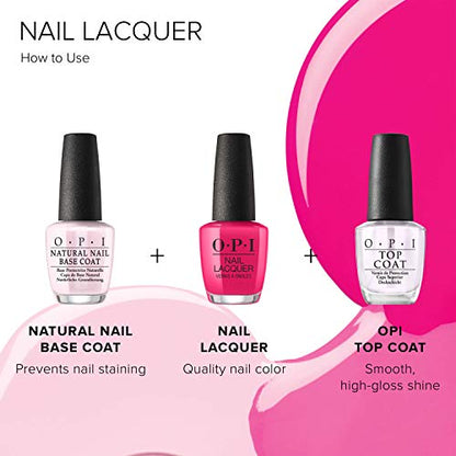 OPI Bumpy Road Ahead Gel Color, Soak-Off, For Professional Use Only   .5 fl oz