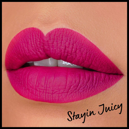 NYX Professional Makeup Lip Lingerie XXL Smooth Matte Liquid Lipstick, 16hr Longwear, Staying Juicy, 0.13 fl oz
