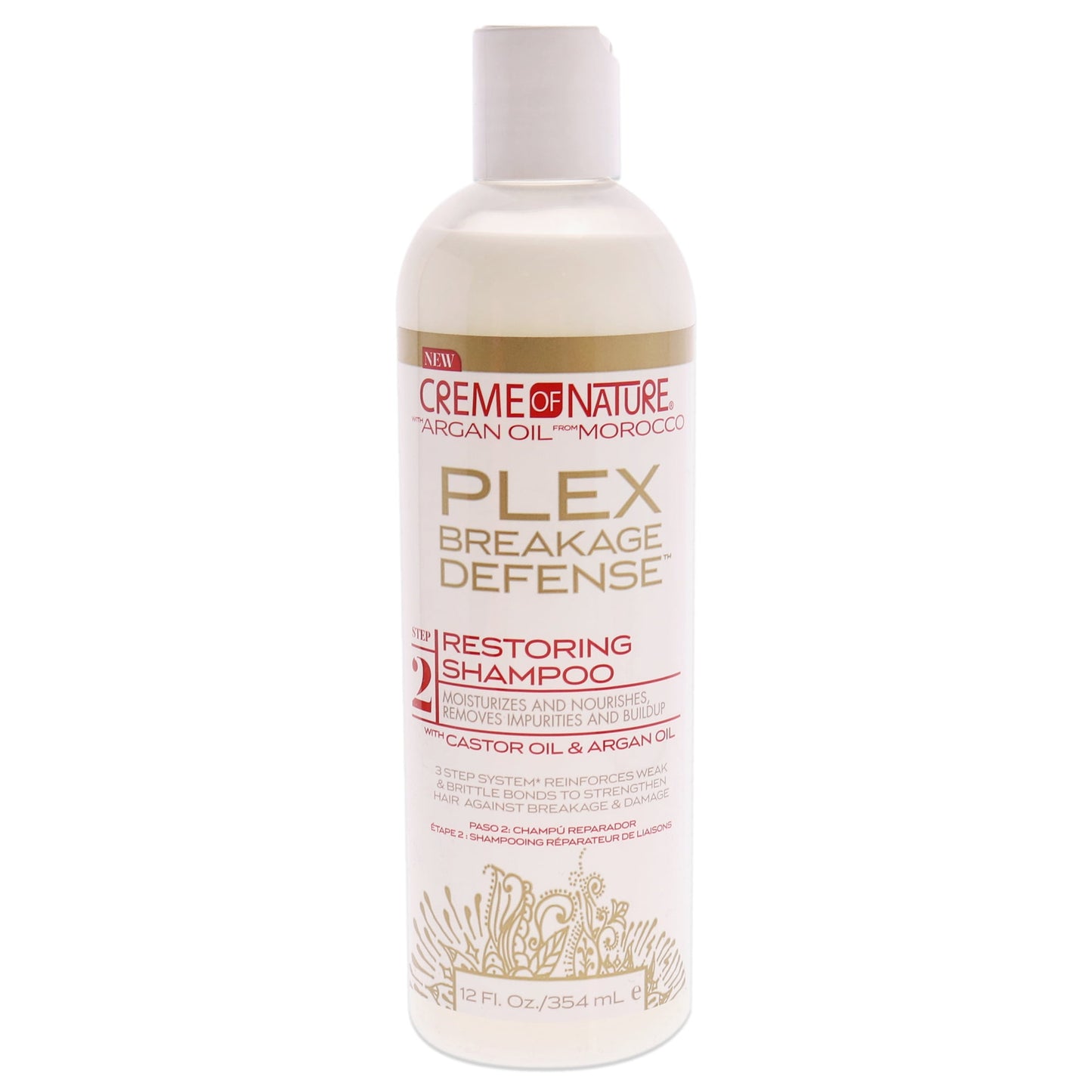 Creme of Nature Plex Breakage Defense Restoring Shampoo 12 oz Shampoo