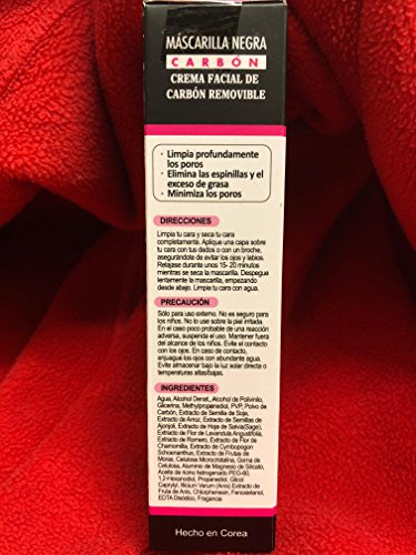 Sylphkiss Charcoal Peel Off Black Mask  2.0 oz