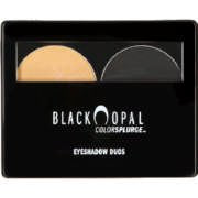 Black Opal COLORSPLURGE Eyeshadow Duo, Black Shock  .14oz