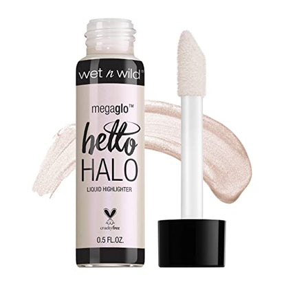 wet n wild  Megaglo HELLO HALO  Liquid Highlighter, 303A Halographic  .5 fl oz