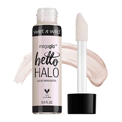 wet n wild  Megaglo HELLO HALO  Liquid Highlighter, 303A Halographic  .5 fl oz
