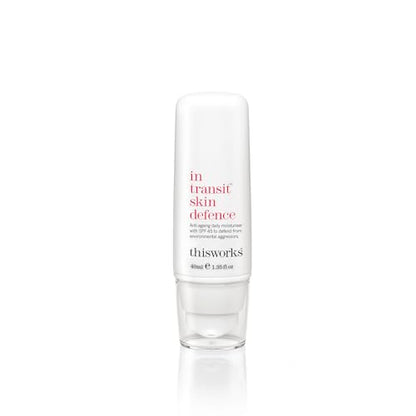 this works* IN TRANSIT Skin Defence Anti-Aging Daily Moisturizer   1.35 fl oz