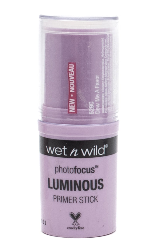 wet n wild Photofocus LUMINOUS Primer Stick, 529C Dew Me a Favor  .35oz