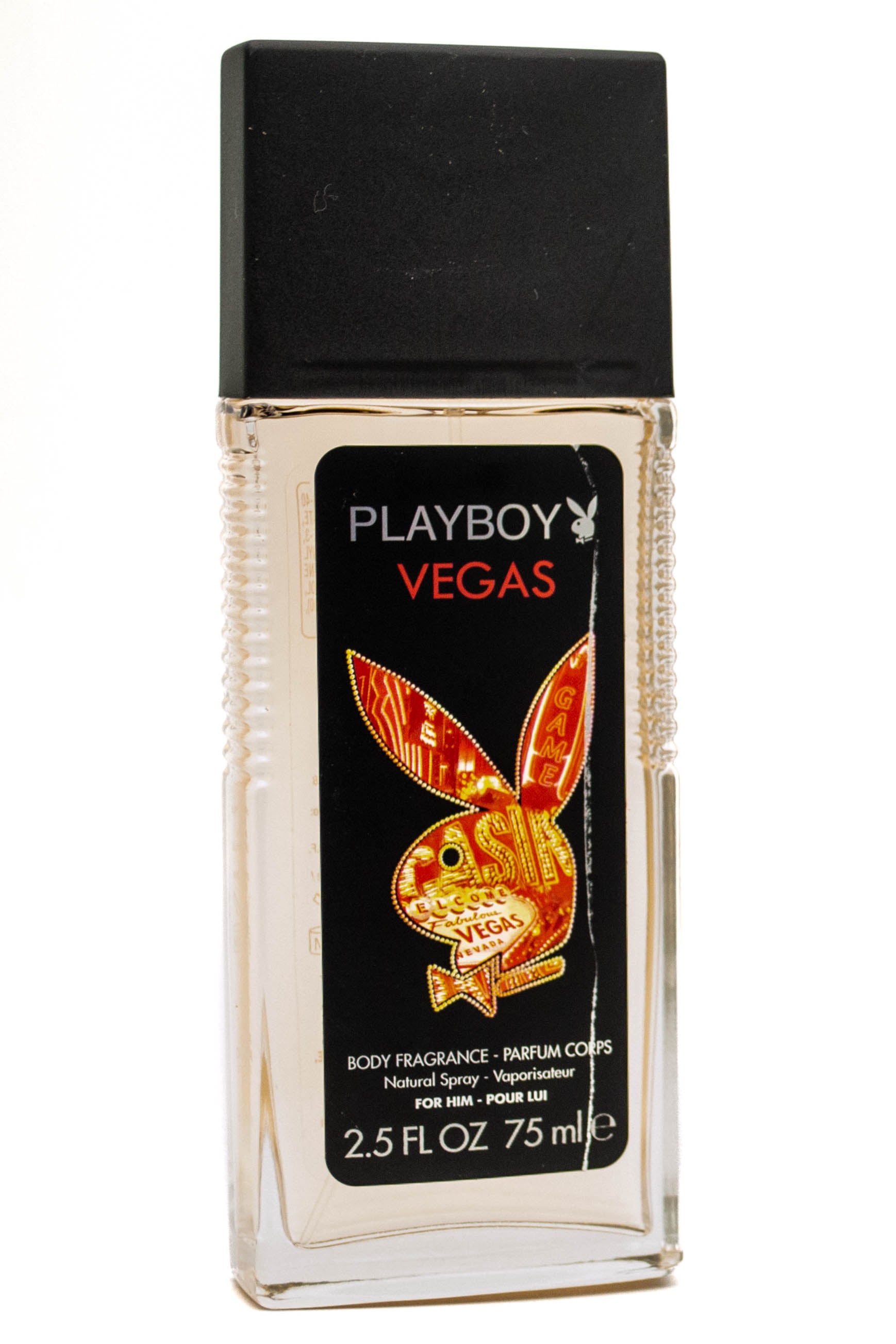 Playboy VEGAS Body Fragrance for Him  2.5 fl oz