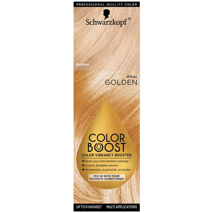 Schwarzkopf Color Boost Color Vibrancy Booster, Golden, 1 fl oz