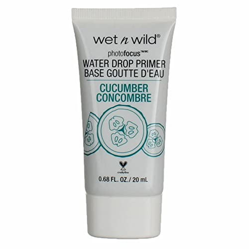 wet n wild PHOTOFOCUS Watre Drop Primer, Cucumber  .68 fl oz