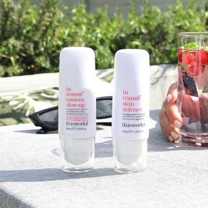 this works* IN TRANSIT Skin Defence Anti-Aging Daily Moisturizer   1.35 fl oz