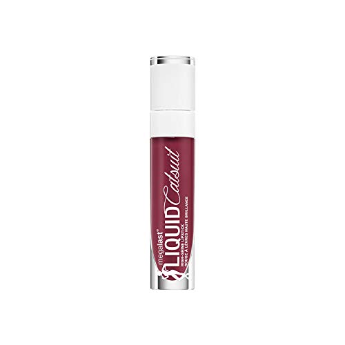 wet n wild Megalast LIQUID CATSUIT High Shine Lipstick, 969A Wine is the Answer  .2oz