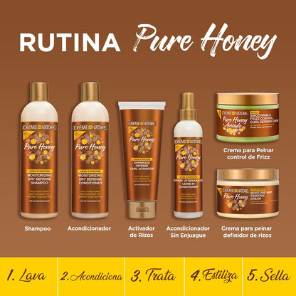 Creme of Nature Pure Honey Hair Food Honey + Avocado Curl Defining Cream 11.5 oz.