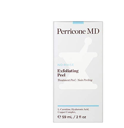 Perricone No-Rinse EXFOLIATING PEEL. L-Carnitine, Hyaluronic Acid, Copper Complex  2 fl oz