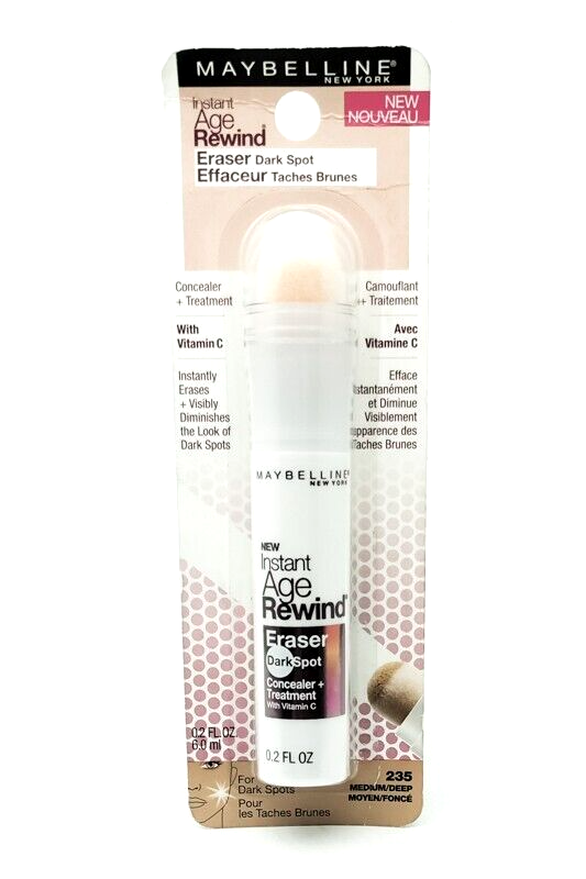 Maybelline Instant Age Rewind DARK SPOT ERASER Concaler &Treatment 235 Med Deep