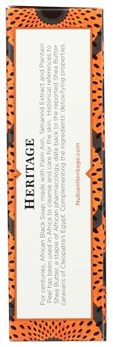 Nubian Heritage, Soap African Black Facial Bar, 3.5 Ounce