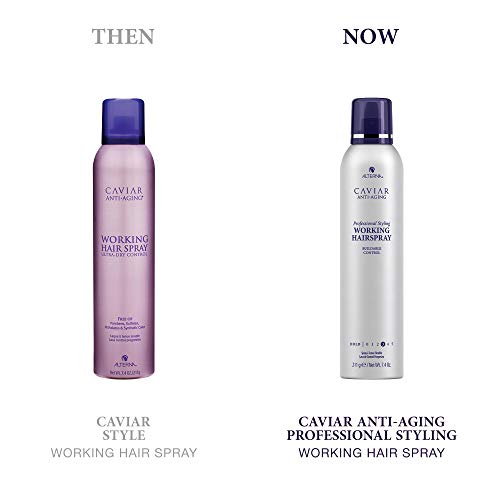 Alterna Caviar Professional Styling Working Hair Spray, Flexible Hold, 7.4-Ounce