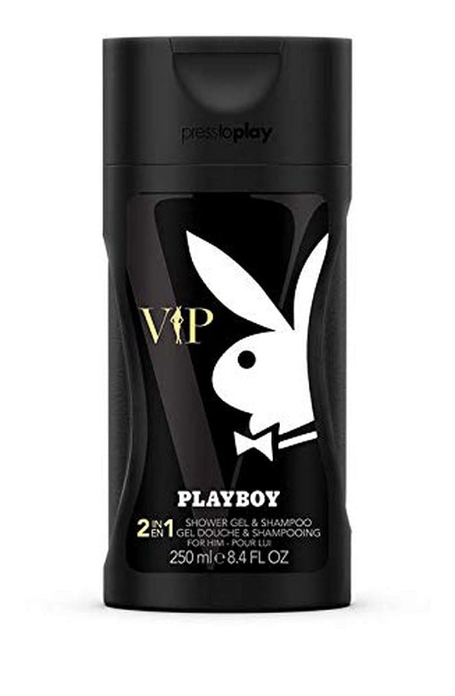Playboy vip 2 In 1 Shampoo & Shower Gel, 8.45 Ounce