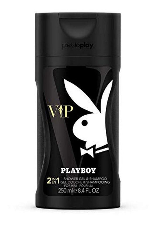 Playboy vip 2 In 1 Shampoo & Shower Gel, 8.45 Ounce