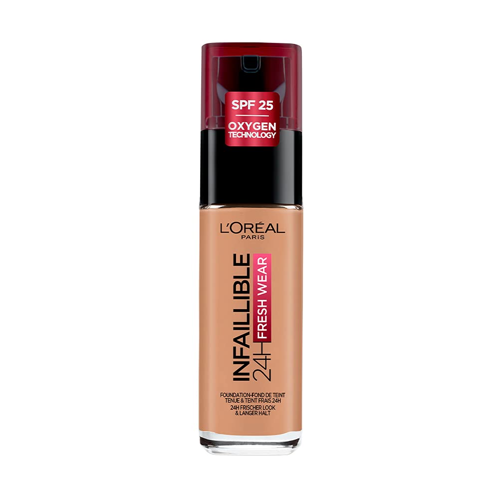 L'Oreal Paris 24H Infallible Stay Fresh Foundation 30ml - 300 Amber
