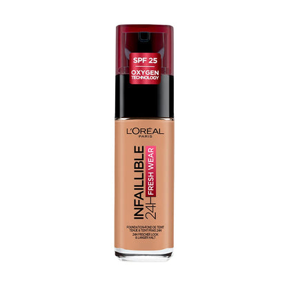 L'Oreal Paris 24H Infallible Stay Fresh Foundation 30ml - 300 Amber