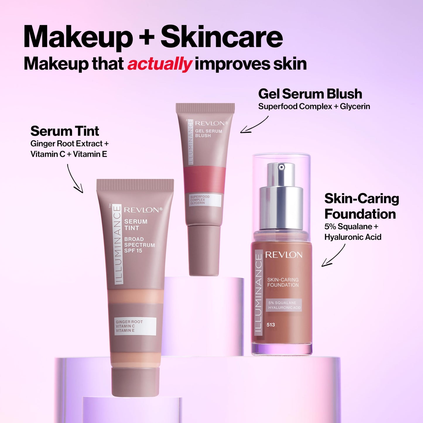 Revlon Illuminance Serum Tint, Liquid Foundation, Light Buildable Coverage, 601 Soft Nutmeg, 0.94 fl oz