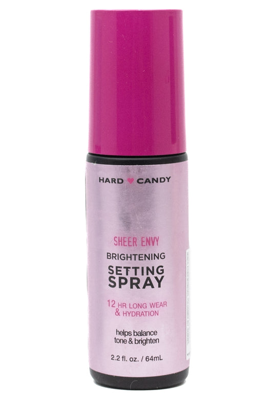 Hard Candy SHEER ENVY Brightening Setting Spray, 12 Hour Wear + Hydration, Helps Balance Tone and Tighten  2.2 fl oz