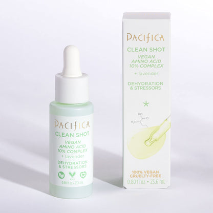 Pacifica Clean Shot Vegan Amino Acid 10 Percent Complex for Unisex - 0.8 oz