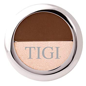 TIGI Cosmetics 4 Piece Eyeshadow Assortment: Brow Sculpting Duo .06oz, High Definition Eye Shadow .13oz,  High Density Split Eyeshadow .112oz