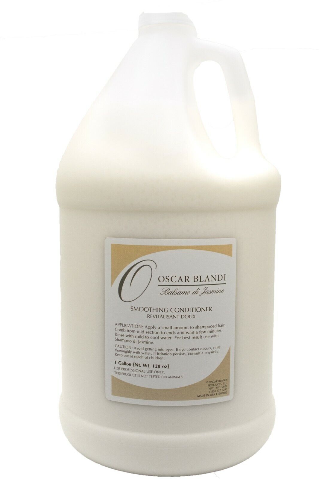 Oscar Blandi BALSAMO DI JASMINE Professional Use Smoothing Conditioner, 1 gallon