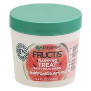 Garnier Fructis Plumping Treat 3-in-1 Hair Mask, 3.4 fl oz