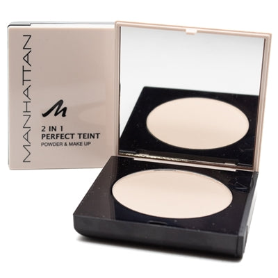 Manhattan 2 in 1 PERFECT TIENT Powder & Make-Up, 16 Beige  9g
