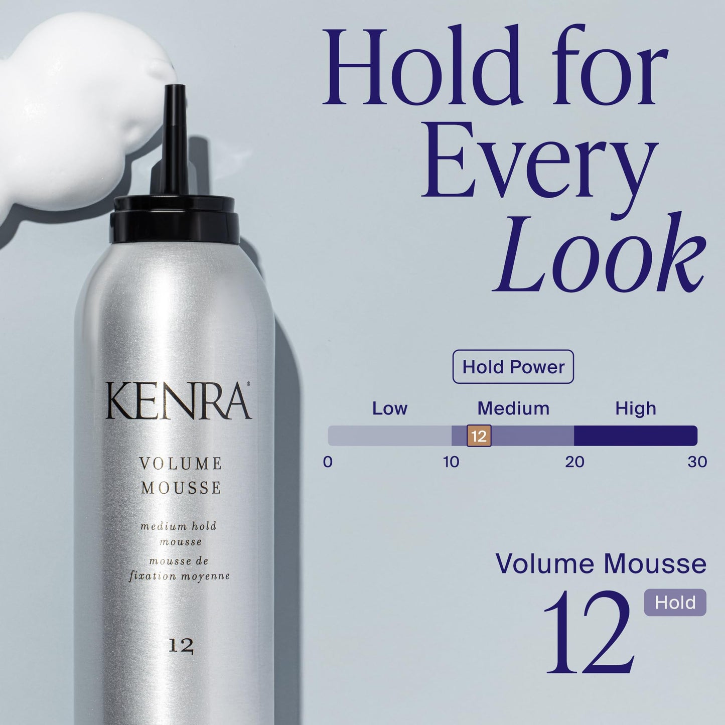 KENRA Volume Mousse Extra - Medium Hold Mousse 12 8 Oz