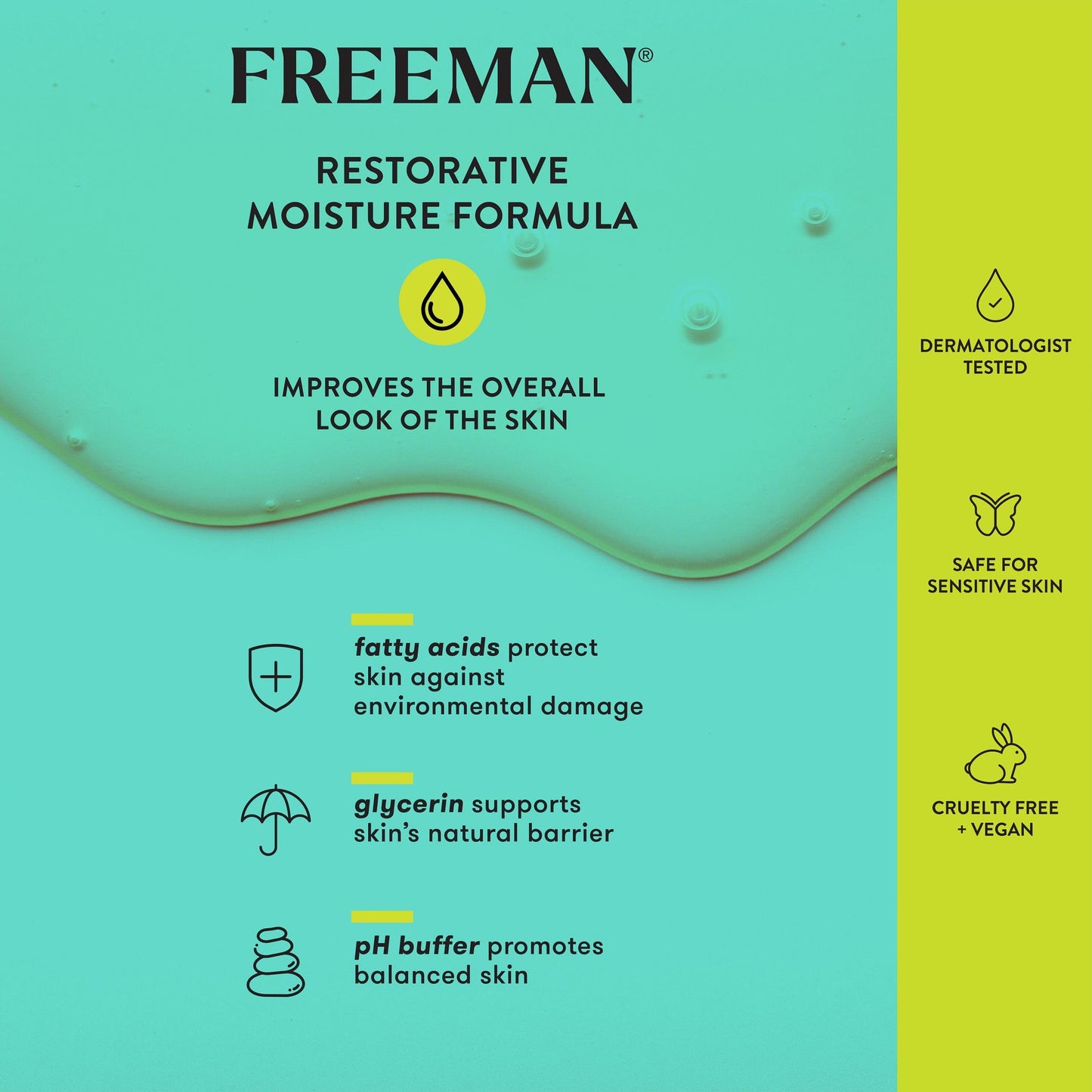 FREEMAN Glow serum Make Up Primer 1 Oz