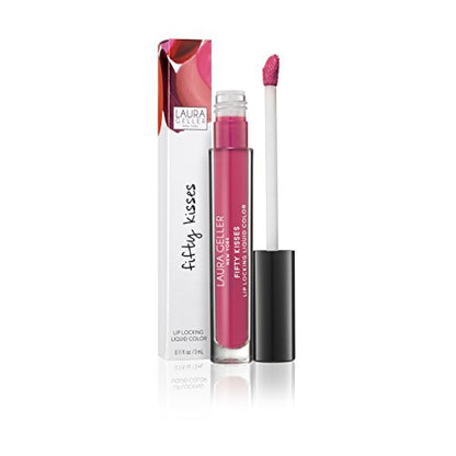 Laura Geller FIFTY KISSES Lip Locking Liquid Color, Melon Crush  .11 fl oz