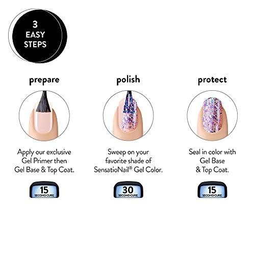 Sensational Glitter Gel Nail Polish